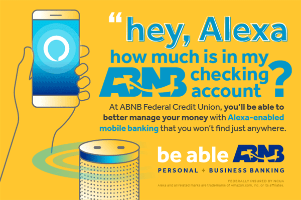 ABNB Offers Alexa-Enabled Banking
