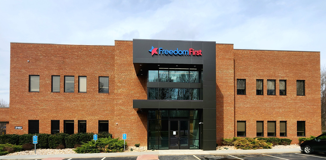 Lynchburg office of Freedom First Credit Union