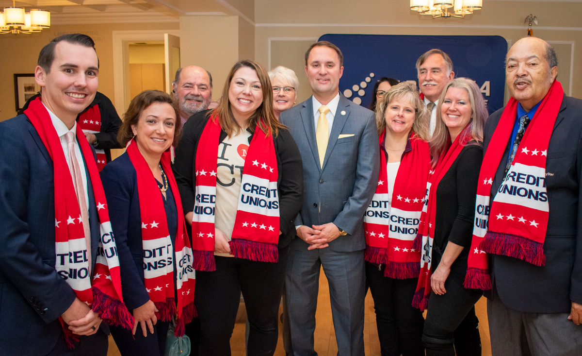 We were pleased to have Virginia Attorney General Jason Miyares join us for lunch at the Credit Union House of Virginia as part of Credit Union Day at the General Assembly.