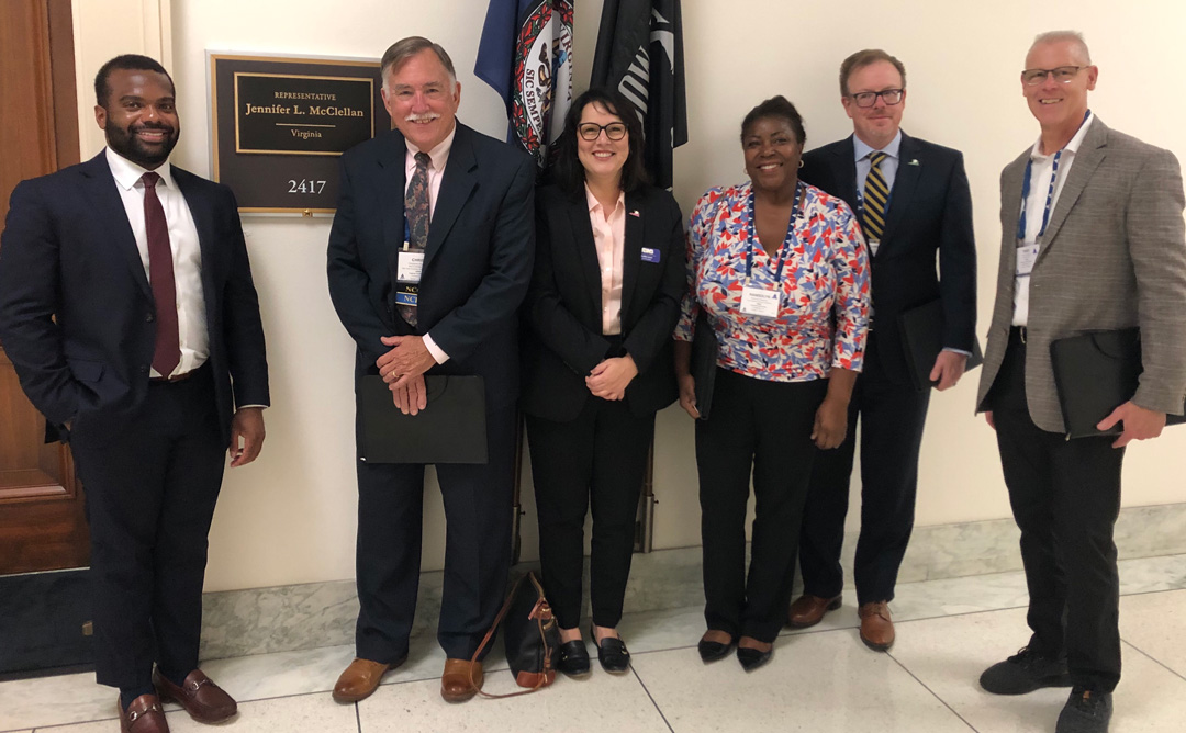Tuesday was another busy day on Capitol Hill for the League advocacy team and member credit unions. Credit union advocates met with Sen. Mark Warner (D-VA) and the offices of Tim Kaine (D-VA), Rep. Bobby Scott (D-3rd), Rep. Jennifer McClellan (D-4th) and Rep. Gerry Connolly (D-11th).
