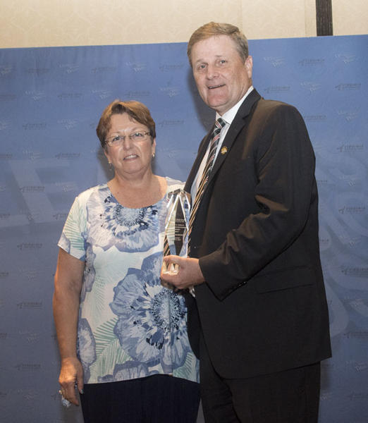 Pam Vaughan Honored By League, Virginia's Credit Unions With Kirsch Lifetime Achievement Award