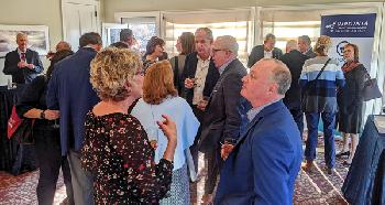 More than 75 credit union supporters attended the League reception at the national Credit Union House