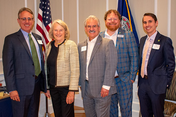 Credit unions hosted Del. Betsy Carr during a Legislative Reception in Richmond.