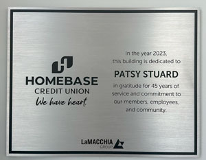 Homebase Plaque