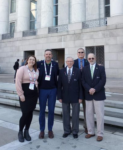 ValleyStar Credit Union advocates joined the League and other credit unions for a meeting today with Rep. Morgan Griffith (R-9).