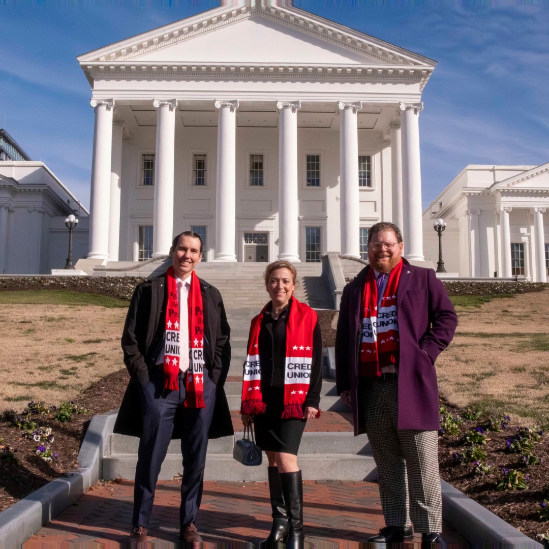 VACUL Advocacy Team in front of Virginia Capitol Building
