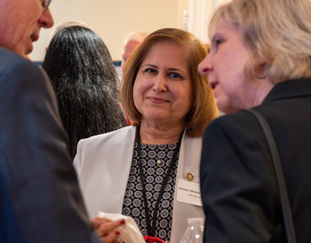 Credit unions hosted state Sen. Ghazala Hashmi during a Legislative Reception in Richmond.