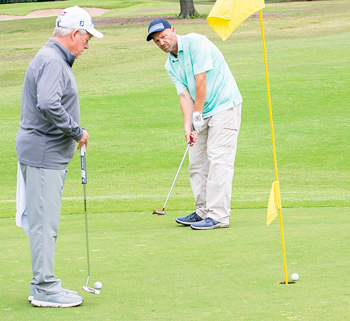 Special thanks to the dozen sponsors and 40 golfers for participating in this year's tournament.