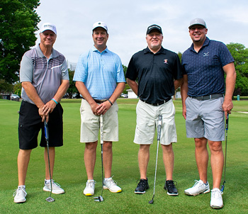 Special thanks to the dozen sponsors and 40 golfers for participating in this year's tournament.