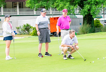 Special thanks to the dozen sponsors and 40 golfers for participating in this year's tournament.