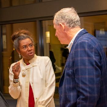 Lt. Gov. Winsome Earle-Sears was among the special guests at Credit Union House on Tuesday for a reception spotlighting Virginia's Community Development Financial Institutions.